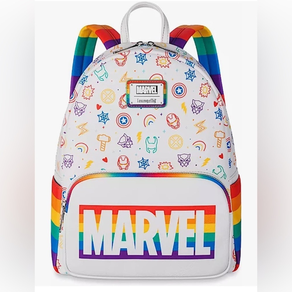 Loungefly Marvel Pride Collection Mini Backpack